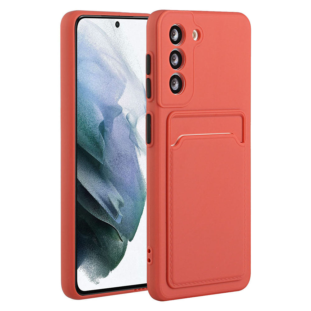For Samsung Galaxy S23 Anti-drop Phone Case Soft TPU Protective Cover with Card Holder For Samsung Galaxy S23 Anti-drop Phone Case Soft TPU Protective Cover with Card Holder